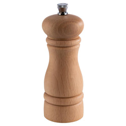(6 sztuk) Młynki do soli - ETERNAL - drewno - wysokość: 155 mm