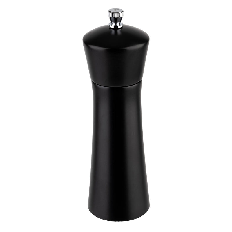 (6 sztuk) Młynek do pieprzu - MIDNIGHT - drewno - wysokość: 170 mm