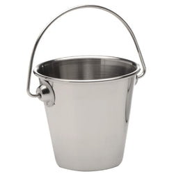 (6 sztuk) Wiaderko do serwowania i sosów - SNACKHOLDER - Stal nierdzewna - 0,15 litra - Ø 70 mm