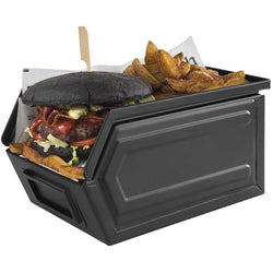 (6 sztuk) Pudełko na przekąski - INDUSTRIAL - 2,4 litra - możliwość sztaplowania