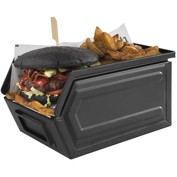 (6 sztuk) Pudełko na przekąski - INDUSTRIAL - 2,4 litra - możliwość sztaplowania - Prime Gastro