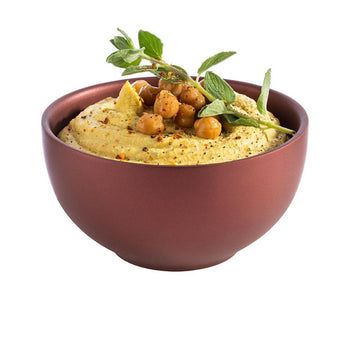 (6 sztuk) Miska - LEVANTE - stal nierdzewna - 0,32 litra - Ø 120 mm - czerwona - Prime Gastro