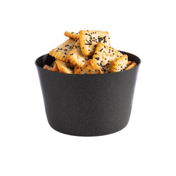 (6 sztuk) Miska - LEVANTE - nierdzewna - 0,2 litra - Ø 85 mm - czarna