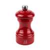 (6 sztuk) PEUGEOT | BISTRORAMA – młyn do soli – drewno – kolor pasji – wysokość: 100 mm
