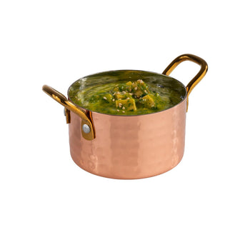 (6 sztuk) Naczynia do serwowania - MUMBAI - nierdzewna stal - 0,3 litra - Ø 90 mm - miedź - Prime Gastro