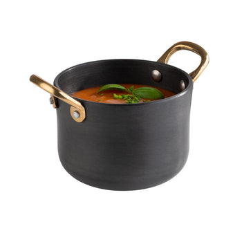 (6 sztuk) Naczynia do serwowania - CASTORO - aluminium - 0,6 litra - Ø 115 mm - szare - Prime Gastro