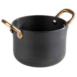 (6 sztuk) Naczynia do serwowania - CASTORO - aluminium - 0,6 litra - Ø 115 mm - szare