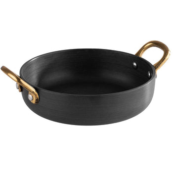 (6 sztuk) Półmisek do serwowania - CASTORO - Aluminium - 0,5 litra - Ø 150 mm - Szary - Prime Gastro