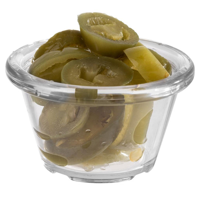 (6 sztuk) Miseczki do dipów - zestaw 12 sztuk - PET - 40 ml - Ø 60 mm - przezroczyste