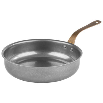 (6 sztuk) Rondel z uchwytem / garnek do serwowania - VINTARA - stal nierdzewna - 0,9 litra - Ø 185 mm - Prime Gastro