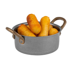 (6 sztuk) Garnek do serwowania - VINTARA - stal nierdzewna - 0,35 litra - Ø 115 mm