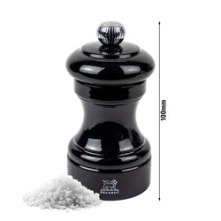 (6 sztuk) PEUGEOT | BISTRORAMA – młynek do soli – czarny – wysokość: 100 mm