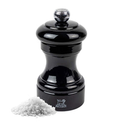 (6 sztuk) PEUGEOT | BISTRORAMA – młynek do soli – czarny – wysokość: 100 mm