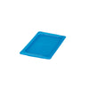 (6 sztuk) CAMBRO | SafeTrak – pokrywki z polipropylenu GN 1/4 – niebieskie