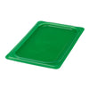 (6 sztuk) CAMBRO | SafeTrak – pokrywki z polipropylenu GN 1/4 – zielone