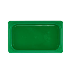 (6 sztuk) CAMBRO | SafeTrak – pokrywki z polipropylenu GN 1/4 – zielone