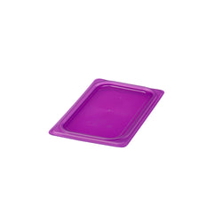 (6 sztuk) CAMBRO | SafeTrak – pokrywki z polipropylenu GN 1/4 – fioletowe