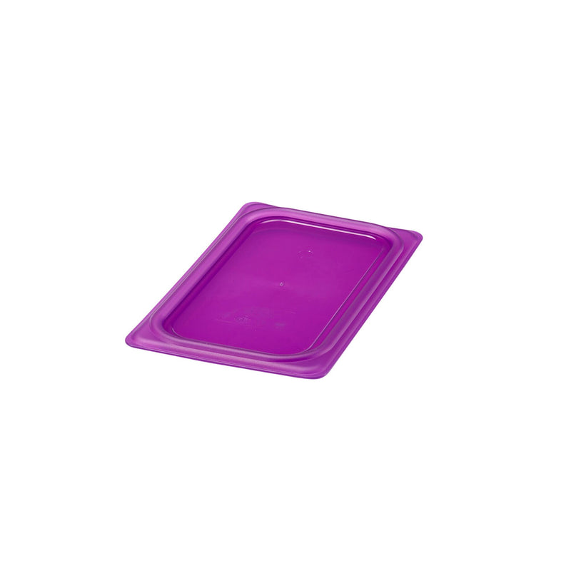 (6 sztuk) CAMBRO | SafeTrak – pokrywki z polipropylenu GN 1/4 – fioletowe