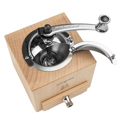 (6 Stück) PEUGEOT | LE MOULIN D'OLIVIER ROELLINGER - Pfeffer - /Gewürzmühle mit Kurbel - Natur - Höhe: 130mm