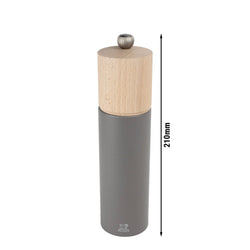 (6 Stück) PEUGEOT | BOREAL - Pfeffermühle - Holz - Felsgrau - Höhe: 210mm