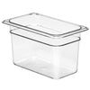 (6 szt.) CAMBRO | Pojemnik GN 1/4 CAMVIEW® – kopolimer – wysokość: 150 mm – bez BPA – przezroczysty, zdjęcie 3 z 3