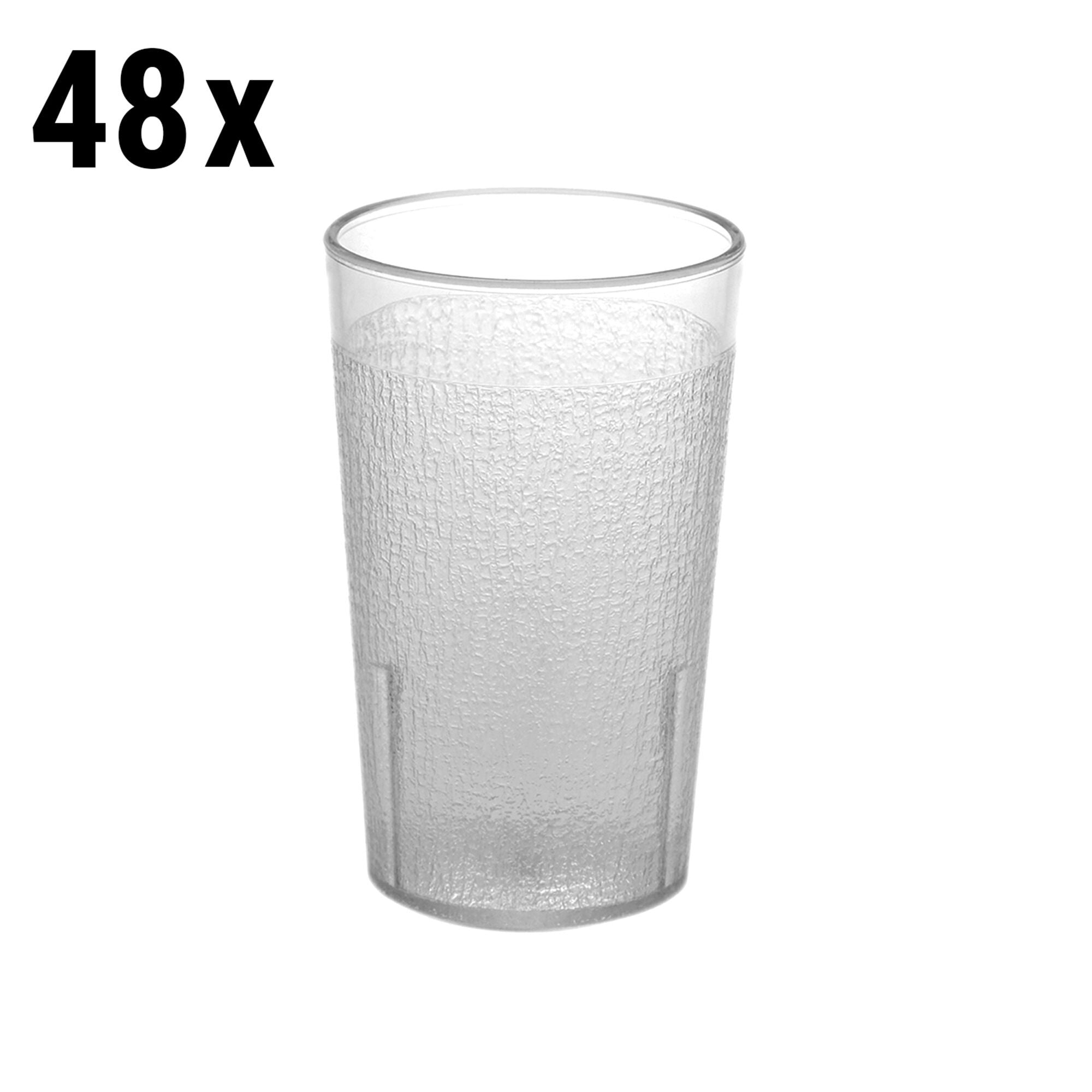 (48 pcs) CAMBRO | Camwear® Drinking Cup - 160 ml - Transparent