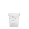 (6 szt.) CAMBRO | Pojemnik CAMSQUARES® – polipropylen – 3,8 L – przezroczysty