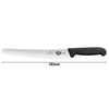 VICTORINOX | FIBROX – nóż do chleba i ciast z ostrzem ząbkowanym – ostrze: 260 mm
