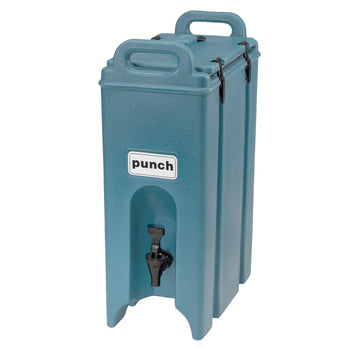 CAMBRO | CAMTAINERS® - izolowany pojemnik na napoje - 17,9 litra - łupkowy niebieski