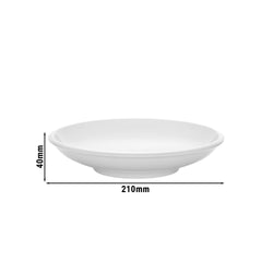 (6 sztuk) WMF | SYNERGY – Talerz głęboki – Ø 210 mm