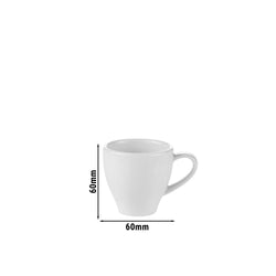 (6 sztuk) WMF | BALANCE – Filiżanka do espresso – 0,09 litra