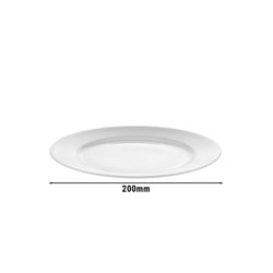 (6 sztuk) WMF | AVA – Talerz płaski – chorągiewka – Ø 200 mm