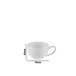 (6 sztuk) WMF | AVA – Filiżanka do espresso – 0,09 litra