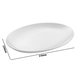 (2 sztuki) WMF | AVA – Talerz – owalny – 310 x 230 mm
