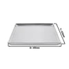 Serving Tray - Aluminium - 480x320x20mm