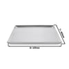 Taca do serwowania - Aluminium - 600x400mm - wysokość:20mm