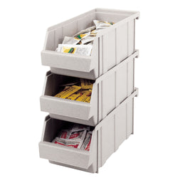 (12 sztuk) CAMBRO | Versa Organizer – pojemnik – 130 x 305 x 110 mm – szary w cętki