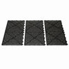 (3 szt.) FUCHS | Mata ociekowa DELFIN® – łączona – guma – 315 x 315 mm – zestaw 2 szt. – czarna