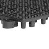 (3 szt.) FUCHS | Mata ociekowa DELFIN® – łączona – guma – 315 x 315 mm – zestaw 2 szt. – czarna