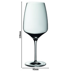 (6 Stück) WMF | DIVINE - Bordeauxglas 35 - 645 ml - mit Füllstrich
