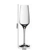 (6 szt.) WMF | Kieliszek do wina musującego DIVINE – 188 ml – z cechą