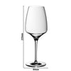 (6 szt.) WMF | Kieliszek do czerwonego wina DIVINE – 450 ml – z cechą