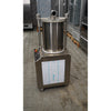 Nadziewarka do kiełbas – hydrauliczna – stal nierdzewna – 35 L – 1,5 kW – z 3 lejkami
