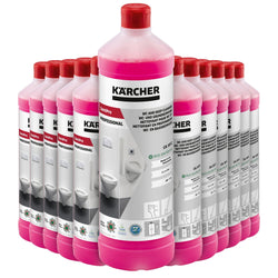 (12 sztuk) Kärcher | SanitPro Środek do czyszczenia toalet i powierzchni CA 10 C eco!perform – 1 litr