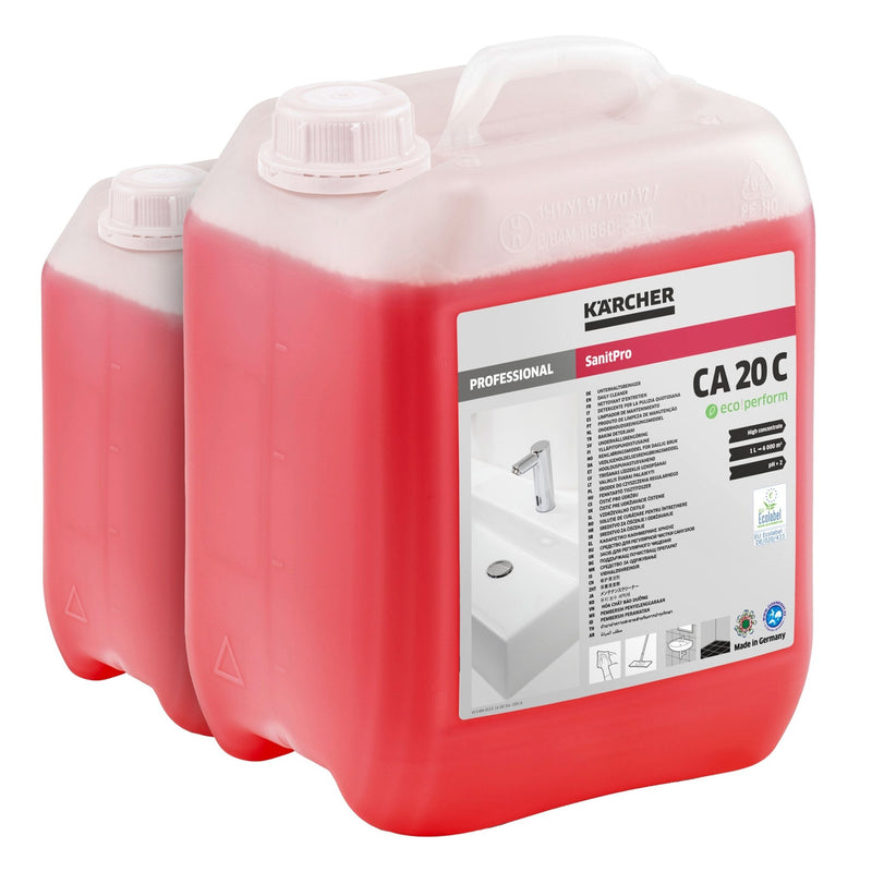 (2 sztuki) Kärcher | Środek do czyszczenia SanitPro CA 20 C eco!perform – 5 litrów