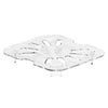 (6 pcs) CAMBRO | Drain shelf GN 1/6 CAMVIEW® – copolymer – without BPA – transparent, image 1 of 2
