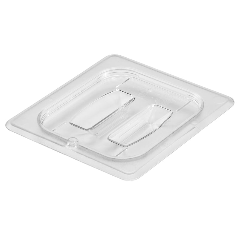 (6 sztuk) CAMBRO | Camview® - Pokrywka z kopolimeru GN 1/6 - z uchwytem - przezroczysta - bez BPA