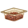 (6 szt.) CAMBRO | H-PAN™ - Płaski pokrywka GN 1/6 - Bursztynowy