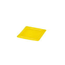 (6 sztuk) CAMBRO | SafeTrak – pokrywki z polipropylenu GN 1/6 – żółte