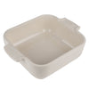 (6 sztuk) PEUGEOT | APPOLIA - Naczynie ceramiczne do zapiekania - kwadratowe - ecru - 180mm